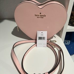 Kate spade love shack heart crossbody with tag
